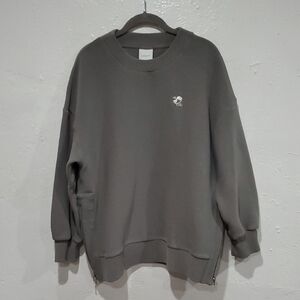 Varley Manning Crewneck Sweatshirt With Cute Bird Logo Size L